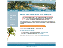 Tablet Screenshot of floridadiscountdrugcard.com